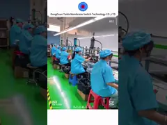 Free Proof  EL Backlight Stock Membrane Keypads For Industry Equipment