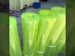 80-95 Shore A Colorful Polyurethane Sheet / Smooth PU Sheet 35-155KN/M Good Machining