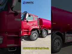 Howo NX Oil Tanker Trucks 8X4 400HP 30000 liters Fuel Transport Fuel Tanker Trucks