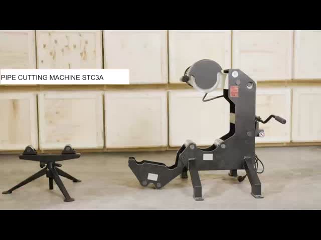 STC8 550W SCH40 電動鋼管切断機 2