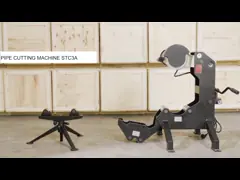 STC8A HSS Режущие лезвия Электрические резачи на месте Резачи стальных труб 23 вращения/мин video