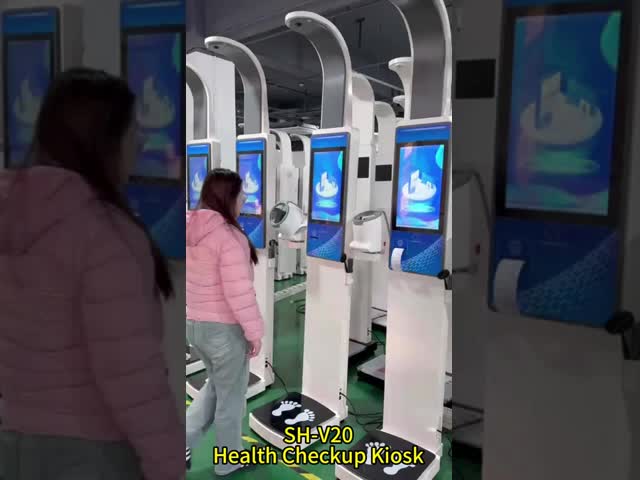 Intelligent Health Check-up Kiosk Health Station for Health Care Center