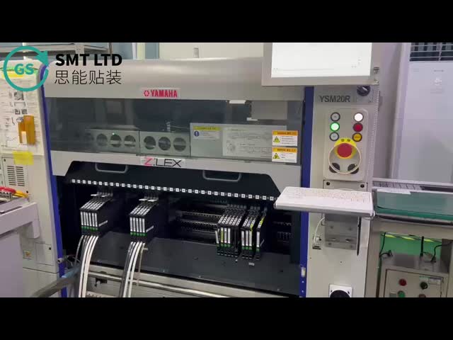 High-Efficiency Modular YAMAHA YSM20R SMT Pick and Place Machine with Wide Component Range and Flexible Configurations video