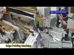 1550 Automotive Edge Folding Machine 75MM Car Interior Hot Press Equipment