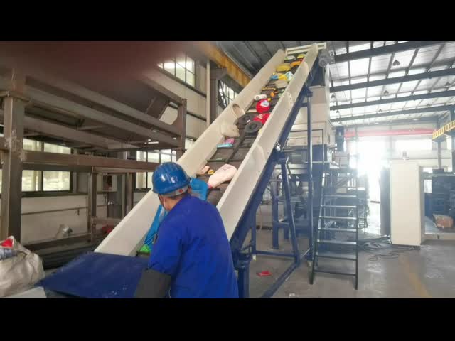HDPE Plastic Washing Recycling Machine Waste Bottle Recycling Machine 200kw