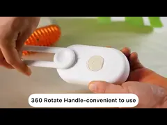Huisdierenhaarverwijder Stoomborstel Verzorging 3 in 1 Map Handle Comb De-fluffing Kattenkammen