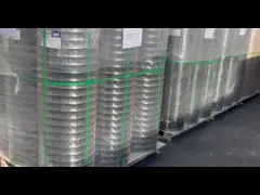 Rulli di maglie di maglia saldata per uso pesante di lunghezza 1' x 1' con filo di ferro in acciaio inossidabile