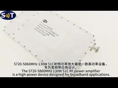 Customized C Band 5720-5860MHz High Power Output 130W RF Power Amplifier for Medical (ISM) Devices