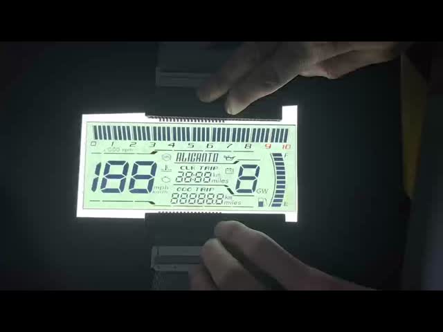 メーカー 安い オーダーメイド HTN LCD ディスプレイ 8 形 モノクロム 7 セグメント グラフィック LCD ディスプレイ バイク 機器