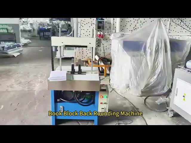 HX95BR Book Block Back Rounding Machine Spine Forming Automatic