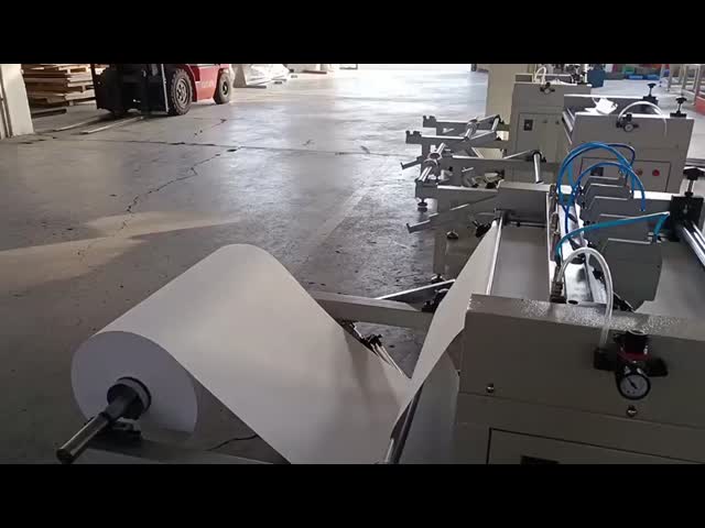 フルオート 700mm 浄化フィルター製造機械 PP 断続性粘着機