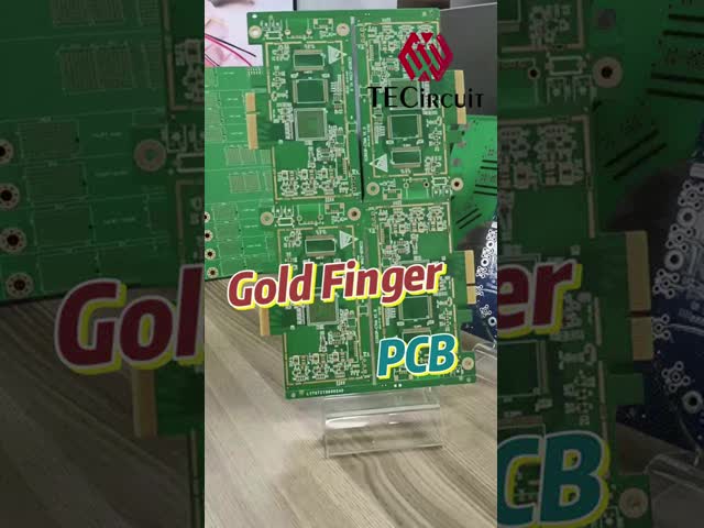 ゴールドフィンガー 多層PCB 硬式印刷回路板 グラフィックカードスロット