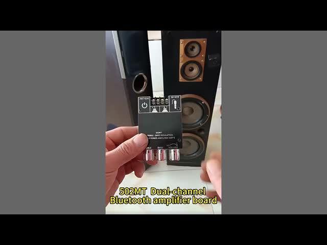 CA-502MT 5.0 BT Digital Audio Amplifier Board 2*50W 12-24V Модуль AMP
