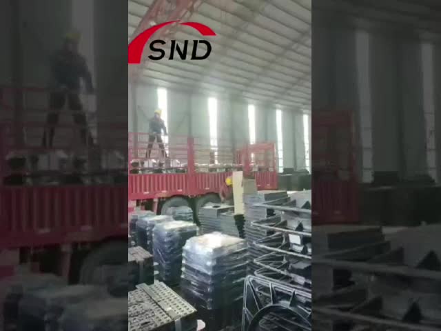 Round Heavy Duty Ductile Iron Cover With Anti Theft D400 Cover And Frame