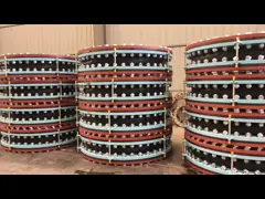Large Diameter DN1600 PN10 Rubber Expansion Joints | Fully Sealed Flanged Type with Counter Flange