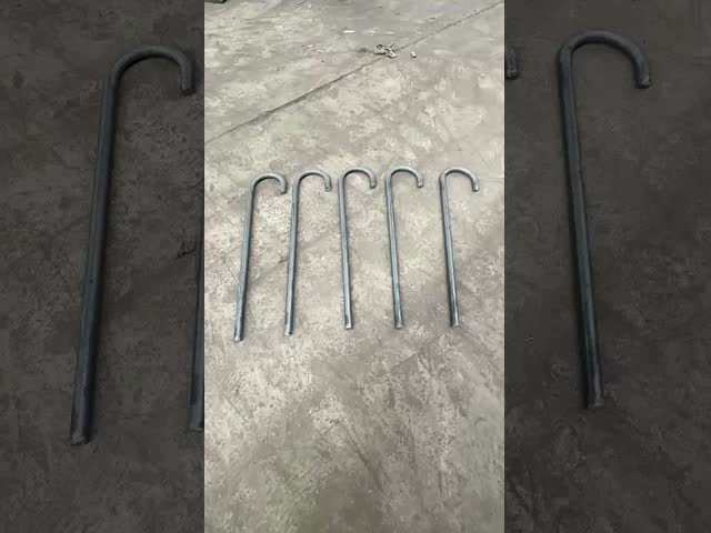 Foundation Construction Umbrella Handle Type Embedded Anchor Bolts OEM for Large-Scale Construction Projects