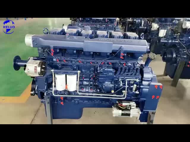 380 HP 12L Euro IV ウェイチャイ WP12 重荷トラック用天然ガスエンジン