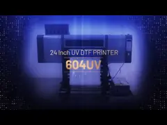 Интеллектуальный 4 Pass 30 DTF принтер с автоматической крышкой / увлажняющей светодиодной системой ультрафиолетового отверждения