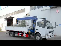 Lifting Machinery 5 Ton Hydraulic Telescopic Boom Lorry Crane