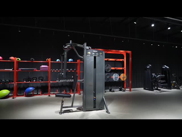 Pec Fly And Rear Delt Machine With Heavy Duty Steel Frame For Upper Body Strength Training Smooth Motion For Gym Use