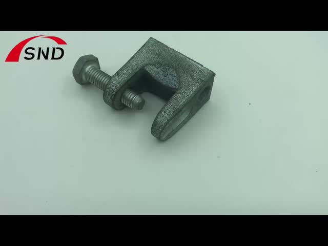 OEM 柔らかい鉄鋳物 ハードウェア部品 鋳物 落下防止鉄梁クリップ