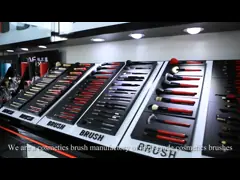 TOUCH UP 01 Doğal Yumuşak Keçi Saçı PUDER fırçası OEM ODM Yüz Makyaj fırçası Güzellik Araçları