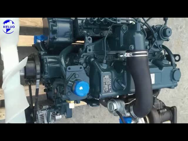 水冷 Kubota V3800-T ディーゼル エンジン 82.2HP 2600RPM