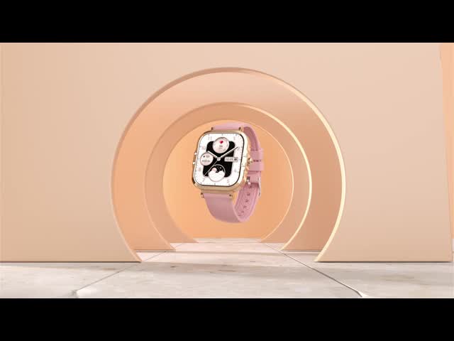 電話検索 タッチスクリーン スマートウォッチ 天気予報 音楽制御