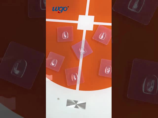 WGO Self Adhesive PC clear coat hook Heavy Duty For Hanging Coat Towel Kitchen Bathroom Waterproof Rustproof