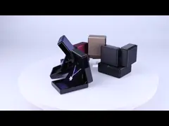 9*9*5cm Rectangle Hanhong Custom Gold Necklace Bracelet and Ring LED Jewelry Packaging Box