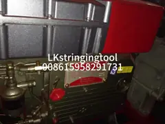 5T Power 9HP Hydraulisches Doppel-Kapstan-Kabel-Legen-Winch-Anhänger für schwierige Aufgaben