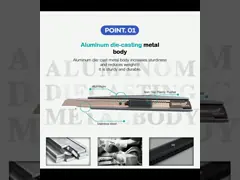 Lưỡi dao tiện ích dao cắt hợp kim nhôm 9mm với lưỡi Extra cắt chính xác