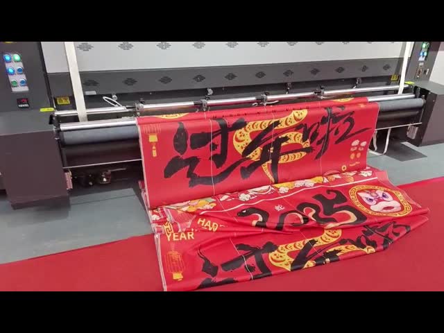 多彩 8色パス 高速国旗印刷機 360x1800 Dpi 4パス 720 X 1200 Dpi