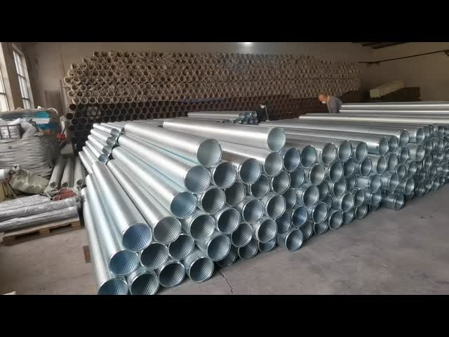 SS304 8-5/8  1,5 mm de ranura de agua bien pantalla para 350 metros de profundidad de los pozos de agua El video