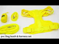 Neopreen lijn kraag Combo Verstelbare zachte PVC rode kraag en lijn