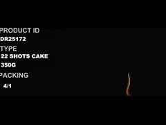 22 der Schuss-350g Feuerwerke Kuchen-der Feuerwerks-1.4g Un0336 mit verschiedener Form