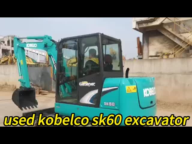 35.5KW 水力クローラー掘削機 SK60 SK60-8 日本用6トンのトラック掘削機