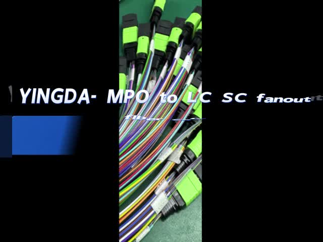 YINGDA High-Performance MTP MPO Cable for Long-Lasting Fiber Optic Connections