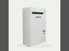 Lower Drum Domestic External Gas Water Heater Wall Mounted For Bathroom