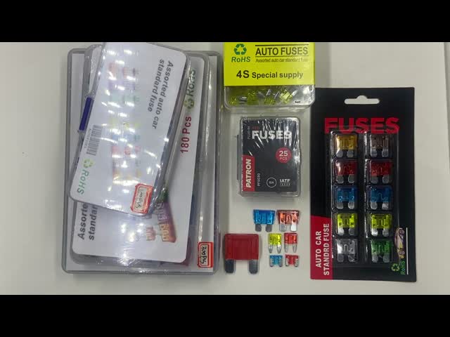 Automotive Electronics Auto Blade Fuses 4A 32V Vehicles Buses