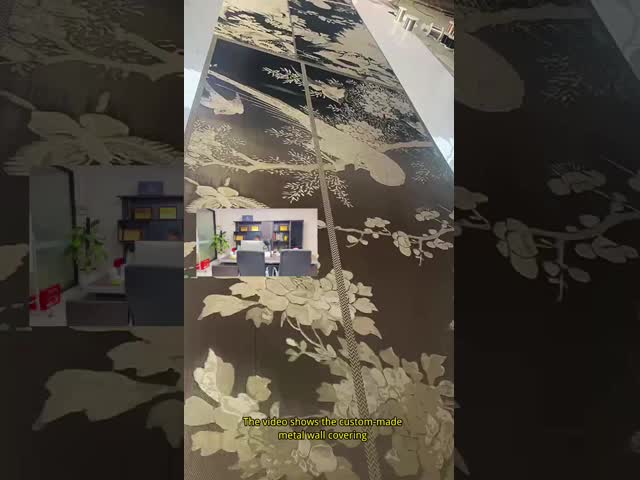 客の要求に応じてカスタマイズされた金属壁アート装飾