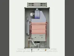 Instant Tankless Outdoor Gas Water Heater With Electronic Ignition DC3V