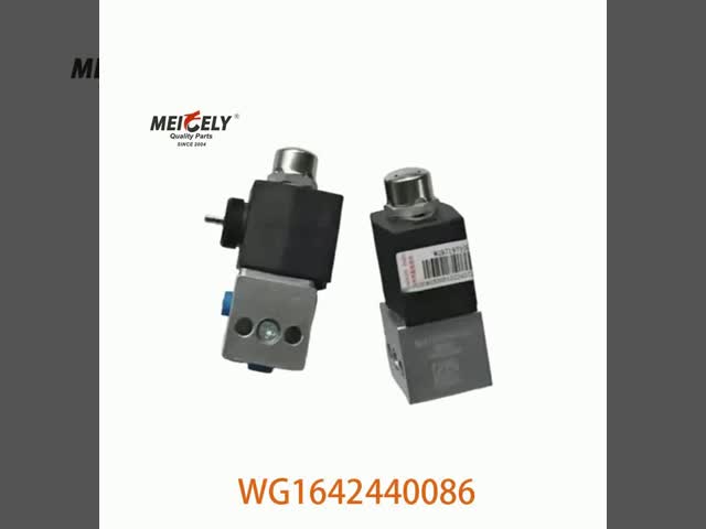 Ventilateur solénoïde original WG9719710004 P99 connecteur pour Sinotruk HOWO vidéo