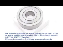 S6406 ZZ Bearing ZAX110 / ZAX120 Ring Bearings Cylindrical Roller