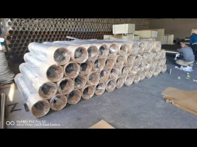 Poço 304 - tela, cilindros de aço inoxidável do tratamento da água da tela de fio da cunha vídeo