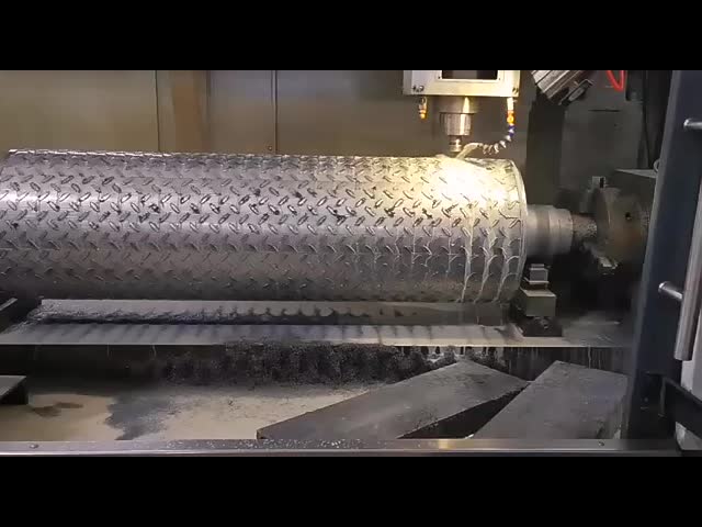工業 プラスチック製 彫刻ロール CNC 彫刻金属製 彫刻ロール