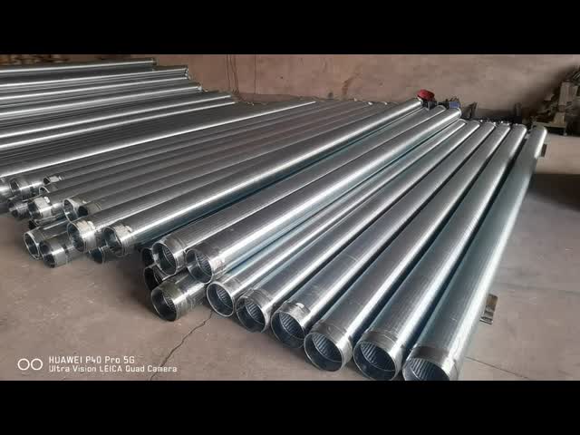 水およびオイルのろ過のための電流を通された低炭素鋼鉄十分スクリーン