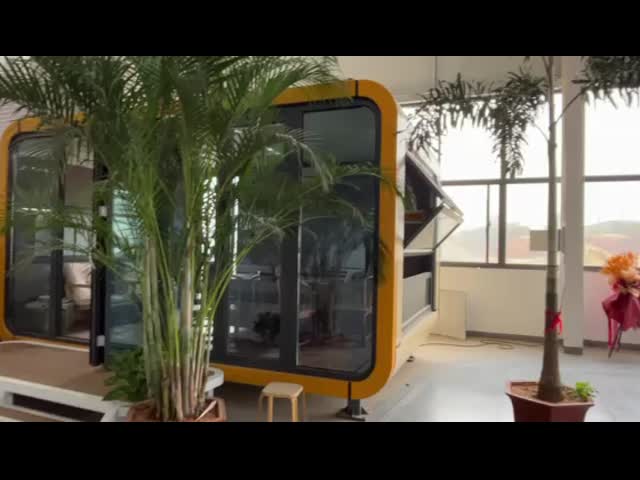 屋外 プリファブ カプセルハウス ミニマリスト テクノロジー エステティック スペース カプセル スパイア キャビン