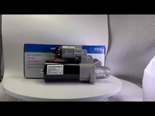 12V A006 151 9901 Mercedes Car Starter SEG Starter 0 001 115 098