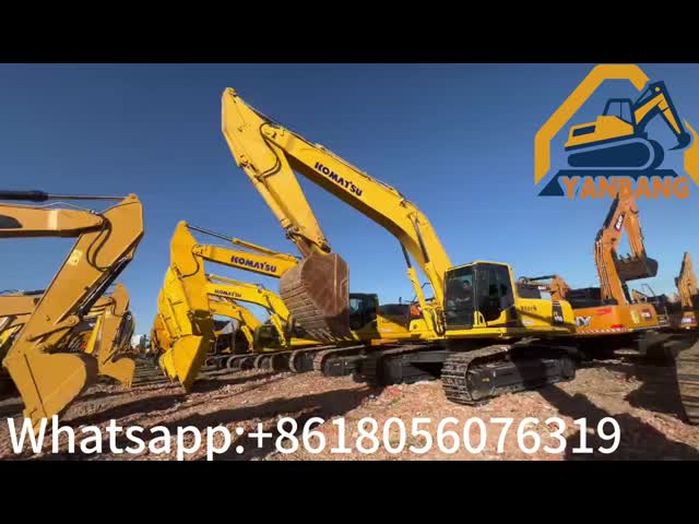 45Ton Secondhand Heavy Equipment Japan Used Tracked Excavators Komatsu PC450-8